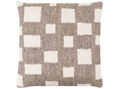 Surya Jacinta Taupe Pillow