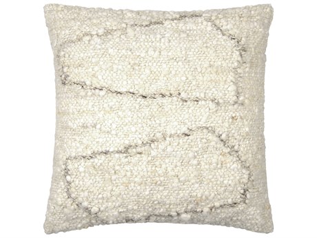Surya Jagged Cream Pillow