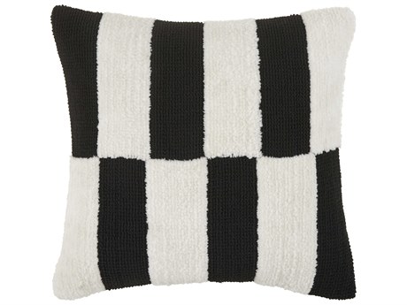 Surya Juggernaut White Pillow