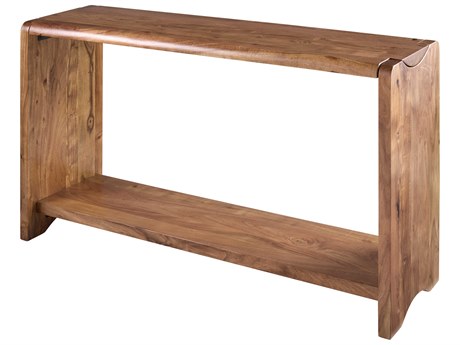 Surya Joiner Rectangular Wood Brown Console Table