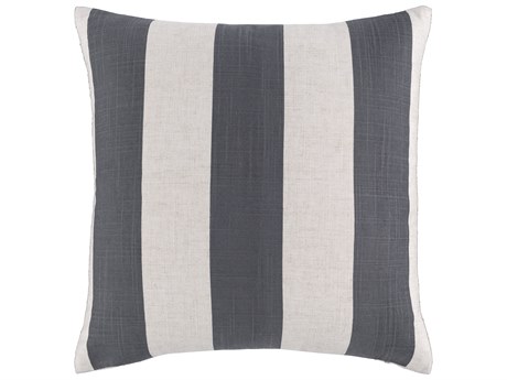 Surya Simple Stripe Ivory Pillow