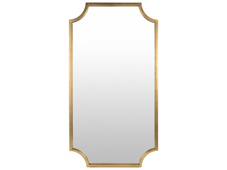 Surya Joslyn Gold Floor Mirror