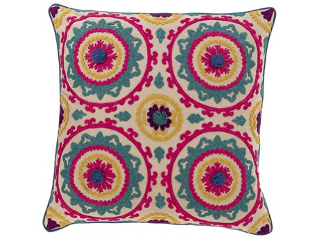 Surya Khavi Rose Pillow