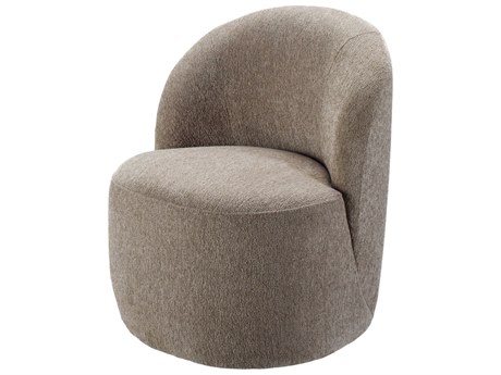 Surya Kamise Gray Upholstered Side Dining Chair