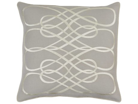 Surya Leah Light Gray Pillow