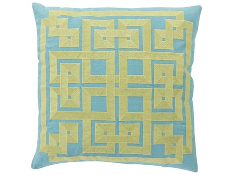 Surya Gramercy Mint Pillow