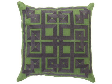 Surya Gramercy Charcoal Pillow