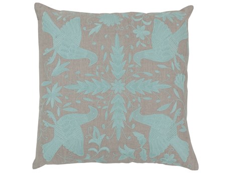 Surya Otomi Ice Blue Pillow