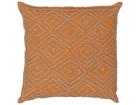 Surya Atlas Orange Pillow