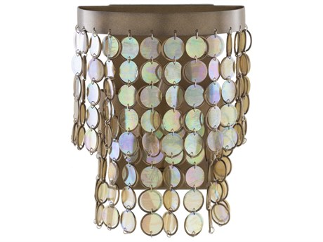 Surya Langston 1-Light Metallic Brass Traditional Wall Sconce