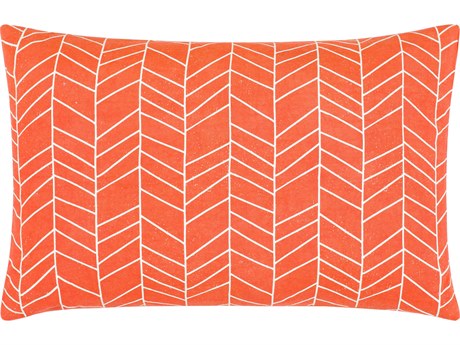 Surya Lachen Burnt Orange / Cream Pillow