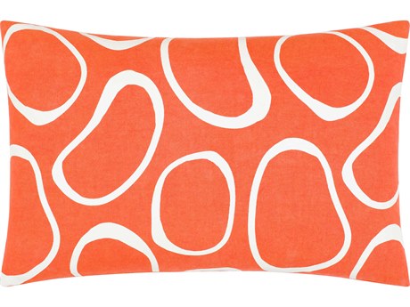 Surya Lachen Burnt Orange / Cream Pillow
