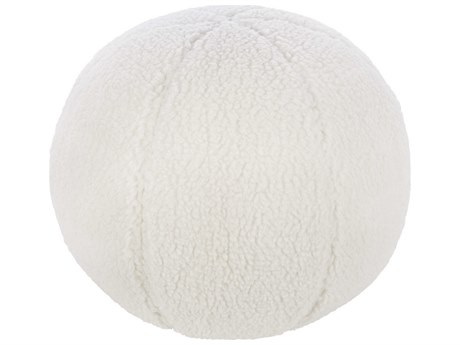 Surya Bola White Pillow