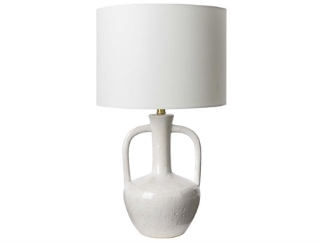 Surya Lorraine White Buffet Lamp