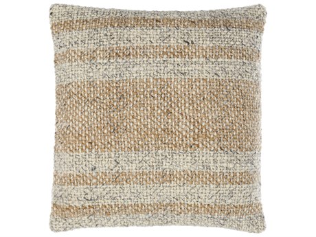 Surya Lesley Beige Pillow