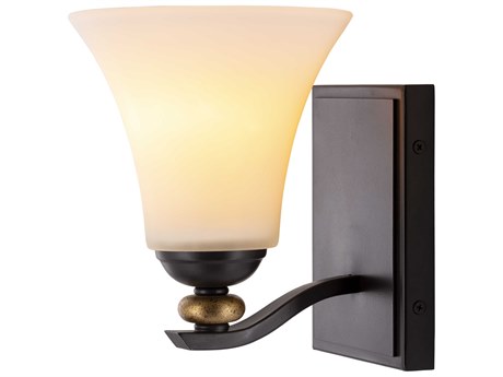 Surya Maddux 1-Light Black Wall Sconce
