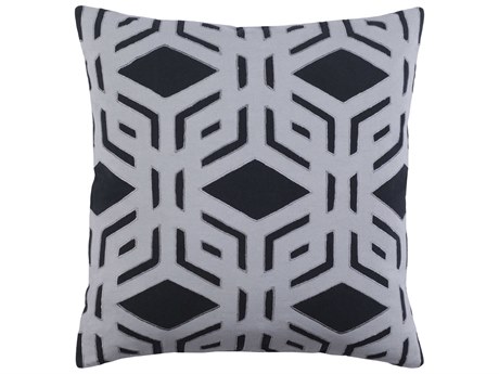 Surya Alexander Wyly Millbrook Black Pillow
