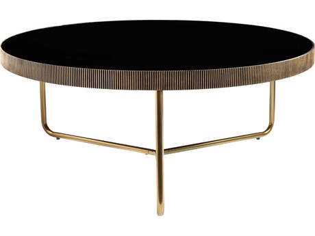 Surya Melton Round Metal Coffee Table