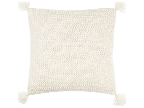 Surya Makrome Ivory Pillow
