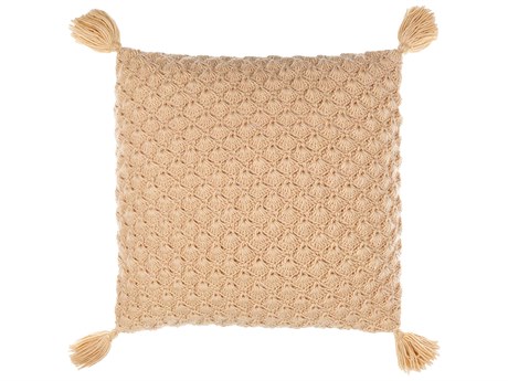 Surya Makrome Peach Pillow