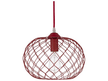 Surya Matilda 1-Light Red Mini Pendant