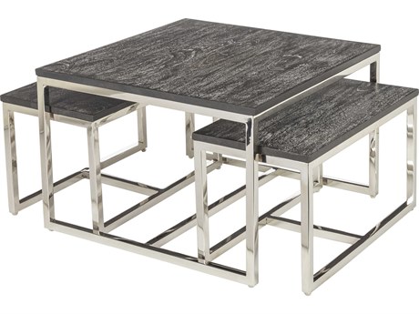 Surya Morwell Square Wood End Table