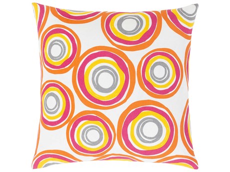 Surya Clairebella Miranda Saffron Pillow