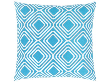 Surya Clairebella Miranda Blue Pillow