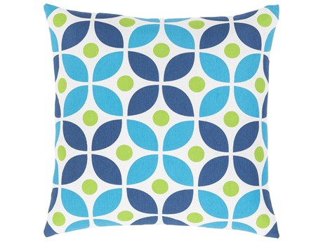 Surya Clairebella Miranda Blue Pillow