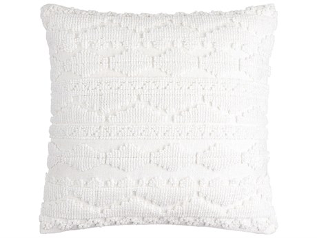 Surya Matthew White Pillow