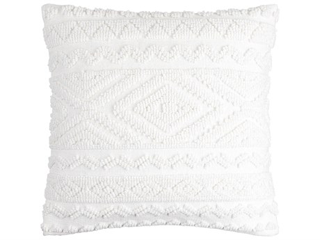 Surya Matthew White Pillow