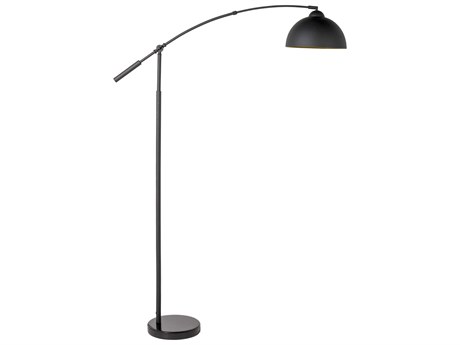 Surya Naples Black Floor Lamp
