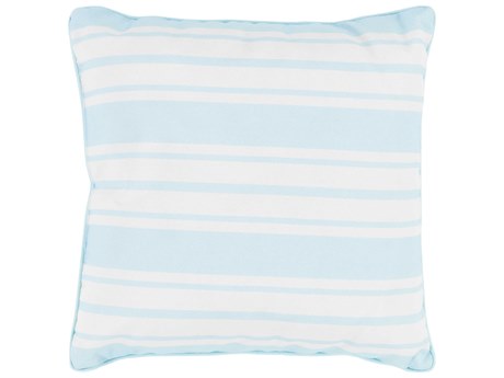 Surya Nautical Stripe Ivory Pillow