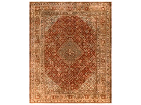 Surya Antique One Of A Kind Bordered Area Rug