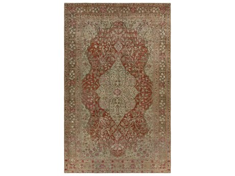 Surya Antique One Of A Kind Bordered Area Rug