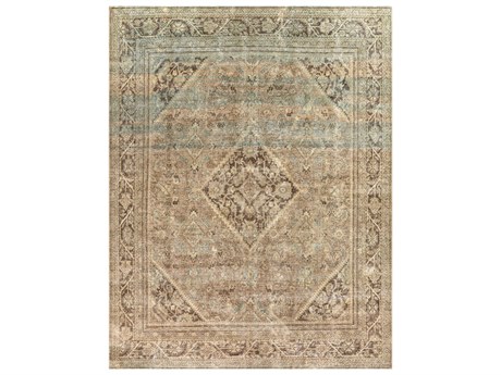 Surya Antique One Of A Kind Bordered Area Rug