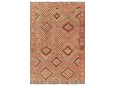 Surya Antique One Of A Kind Geometric Area Rug