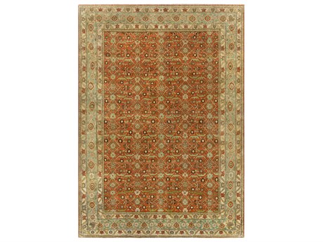 Surya Antique One Of A Kind Bordered Area Rug