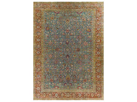 Surya Antique One Of A Kind Bordered Area Rug