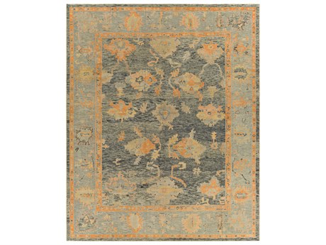 Surya Antique One Of A Kind Bordered Area Rug