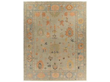 Surya Antique One Of A Kind Bordered Area Rug