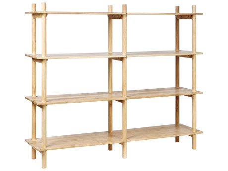 Surya Orly Brown Bookcase