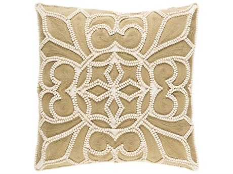 Surya Pastiche Brown Pillow