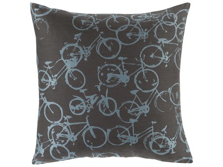Surya Pedal Power Sky Blue Pillow