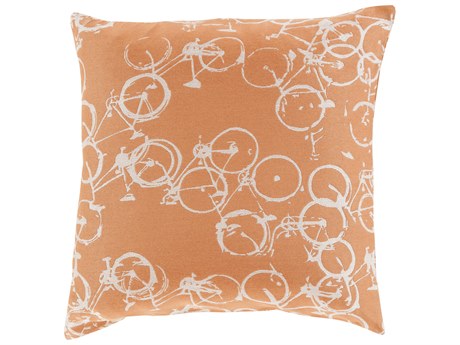 Surya Pedal Power Off-White Pillow