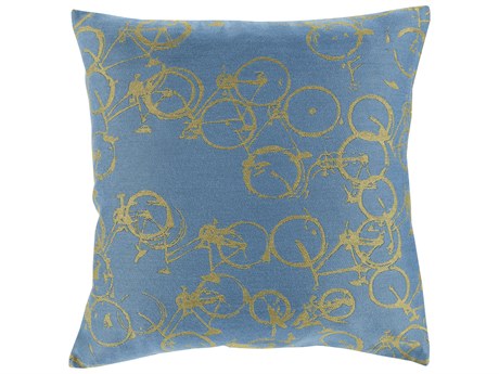 Surya Pedal Power Olive Pillow