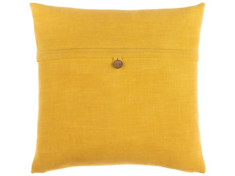 Surya Penelope Mustard / Dark Brown Pillow