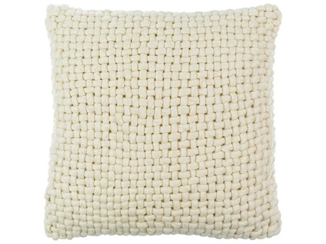 Surya Pansy Ivory Pillow