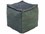 Surya Tonga Charcoal / Gray / Olive Pouf  SYPOUF247
