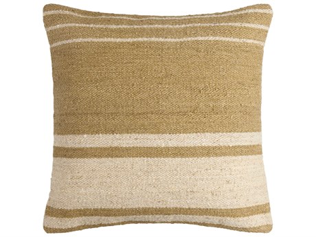 Surya Patrick Light Brown Pillow